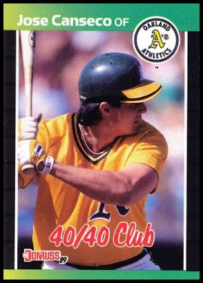 643 Jose Canseco 40 40